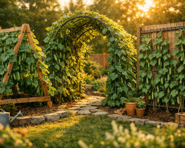 Best 3 Cucumber Trellis Ideas That Will Transform Your Garden Into a Vertical Harvest Paradise