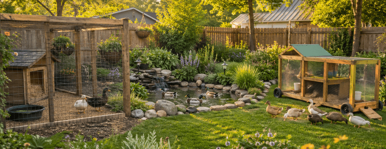 Best 3 DIY Duck Enclosure Ideas That Transform Your Backyard Into a Safe Paradise