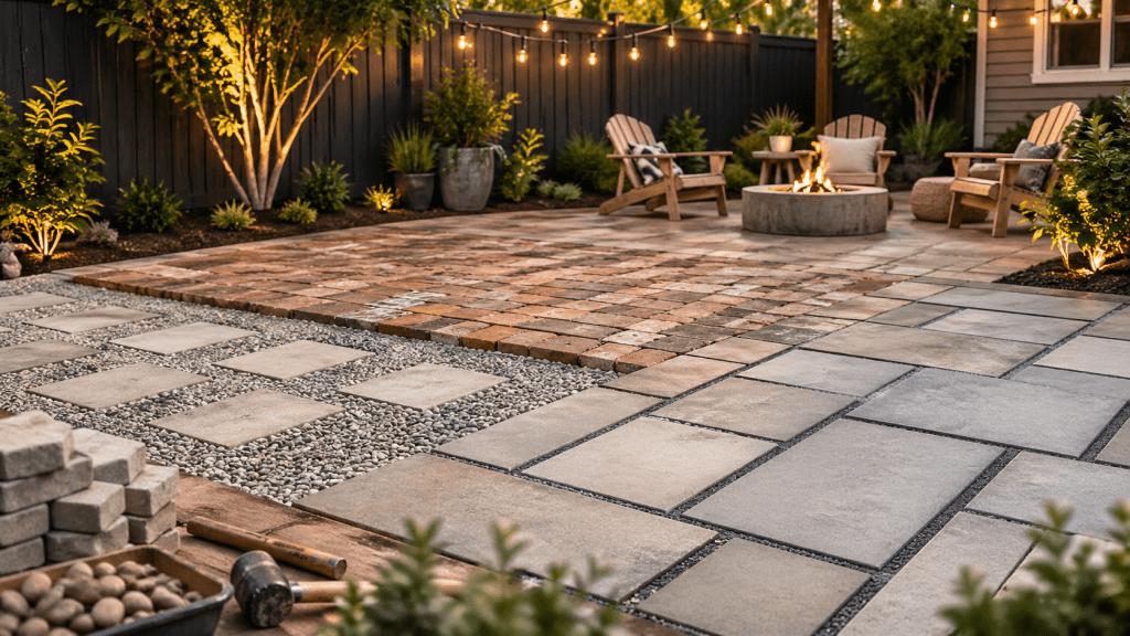 Best 3 DIY Paver Patio Cheap Ideas That Instantly Transform Your Backyard on a Budget