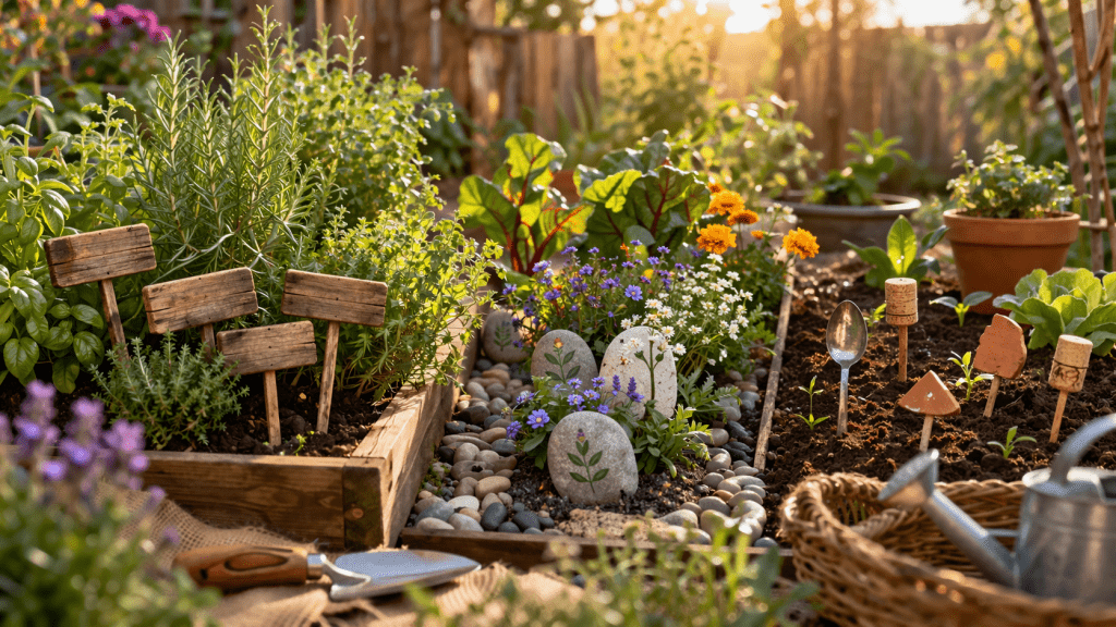 Best 3 Garden Labels DIY Ideas That Make Your Garden Look Stunning and Organized