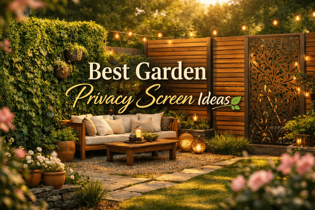 Best 3 Garden Privacy Screen Ideas That Instantly Transform Your Outdoor Space