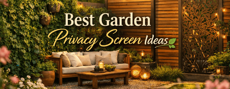 Best 3 Garden Privacy Screen Ideas That Instantly Transform Your Outdoor Space