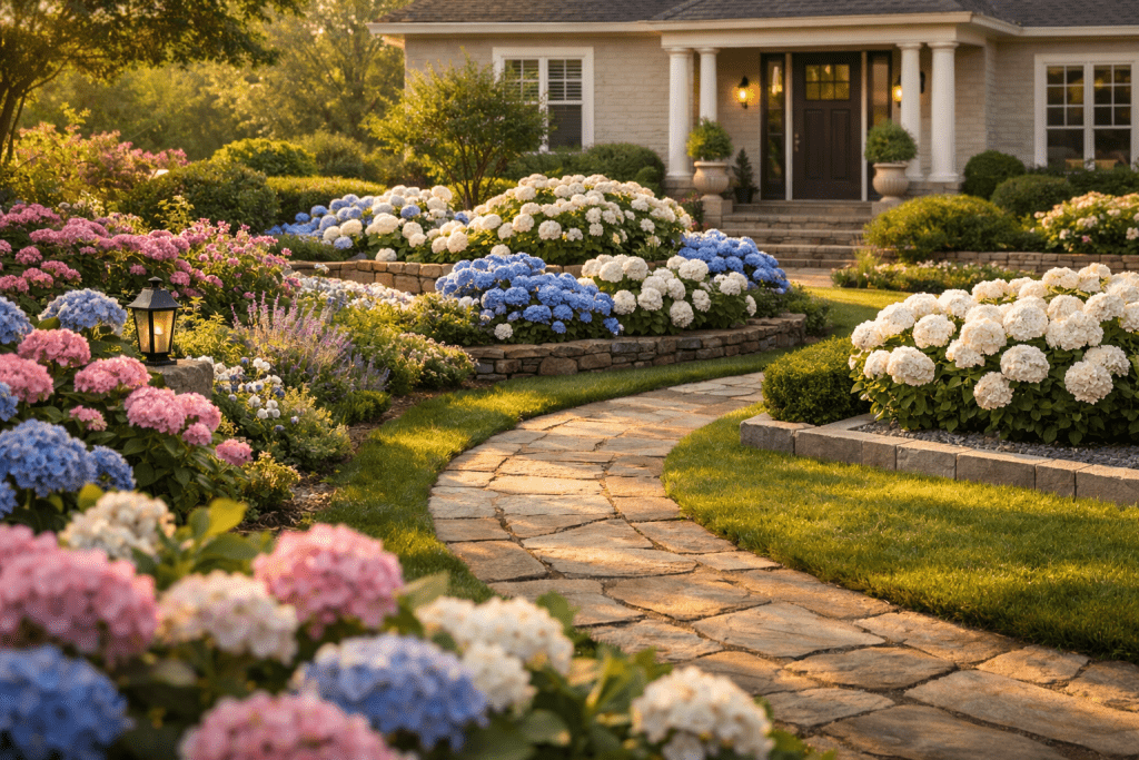 Best 3 Hydrangea Garden Front Yard Ideas That Instantly Transform Your Home Into a Blooming Paradise