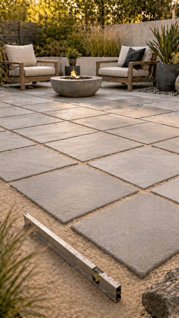 Best 3 Minimalist Sand Set DIY Paver Patio Cheap for a Clean Modern Look
