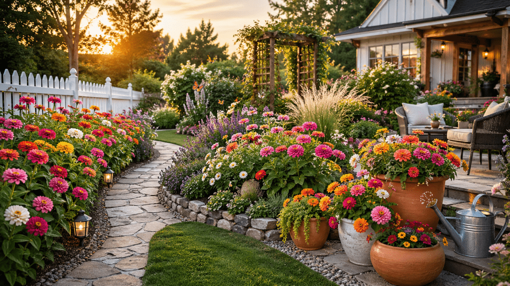 Best 3 Zinnias Garden Ideas That Instantly Make Your Yard Look Stunning
