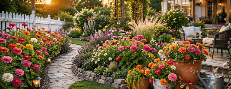 Best 3 Zinnias Garden Ideas That Instantly Make Your Yard Look Stunning