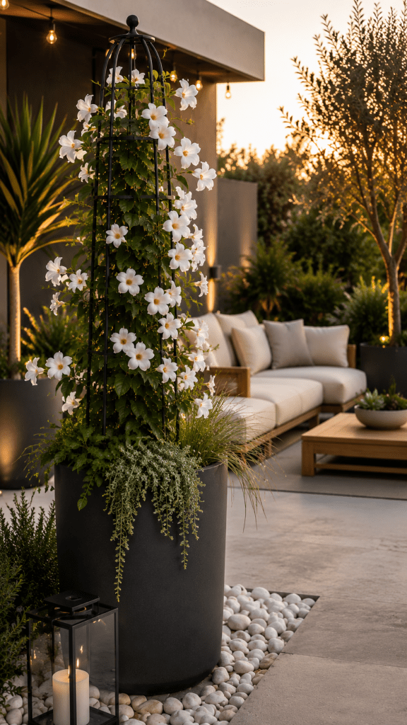 3 The Modern Minimalist Mandevilla Planter