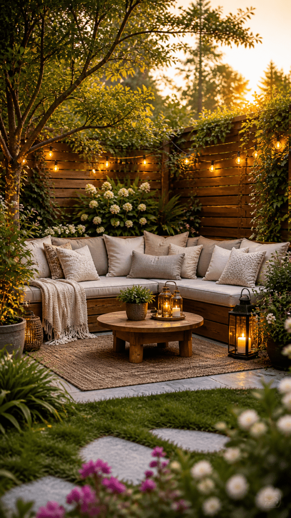 Best 1 Cozy Corner Lounge Garden That Feels Like a Private Escape