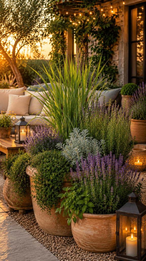 Best 1 The Luxury Lavender and Citronella Patio Container
