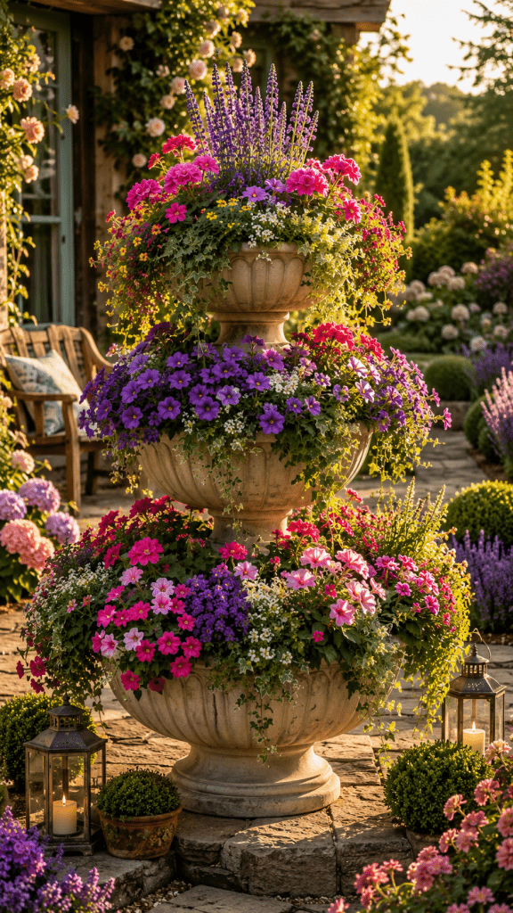 Best 1 Tiered Garden Planters For Maximum Color And Dimension