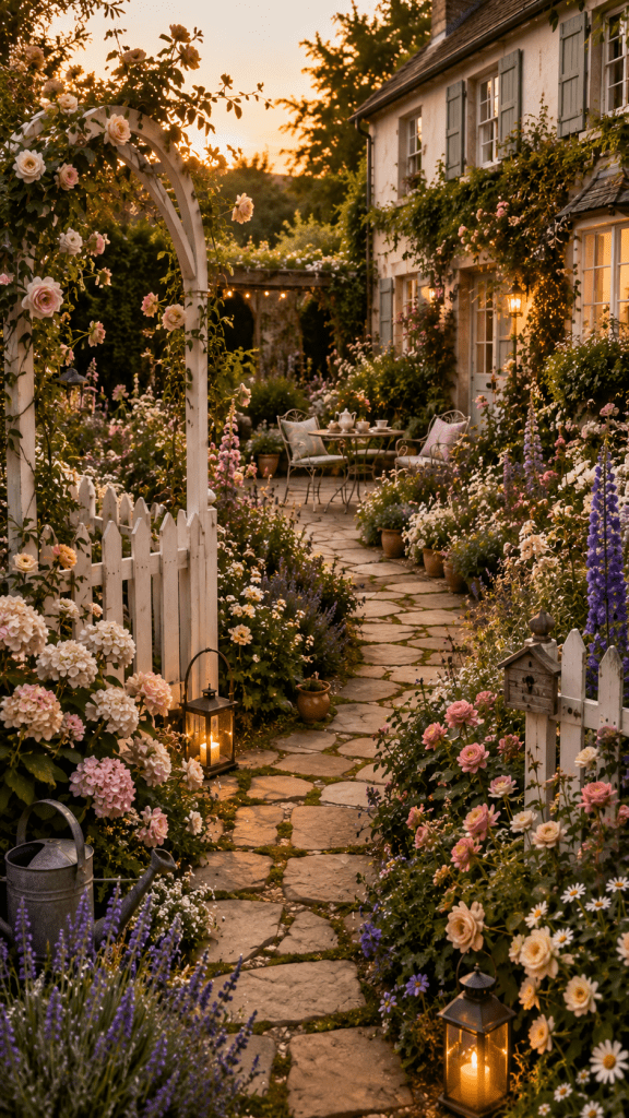 Best 2 Cottage Style Garden and Yard Ideas Full of Charm and Romance