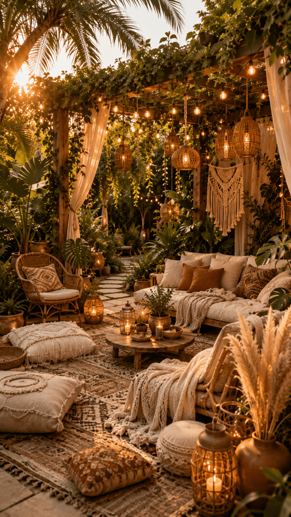 Best 3 Bohemian Garden and Yard Ideas for a Relaxed Outdoor Paradise
