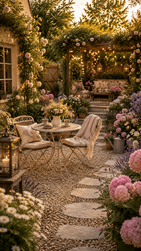 Best 3 Cottage Style Pea Gravel Patio Ideas