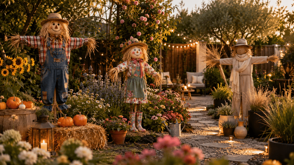 Best 3 DIY Scarecrow for Garden Ideas That Make Your Backyard Look Magical