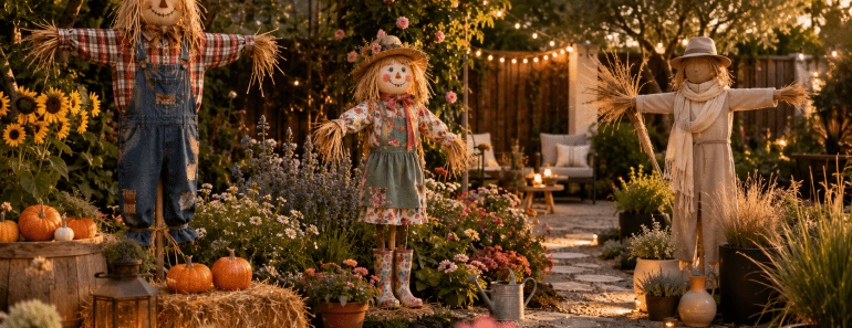 Best 3 DIY Scarecrow for Garden Ideas That Make Your Backyard Look Magical