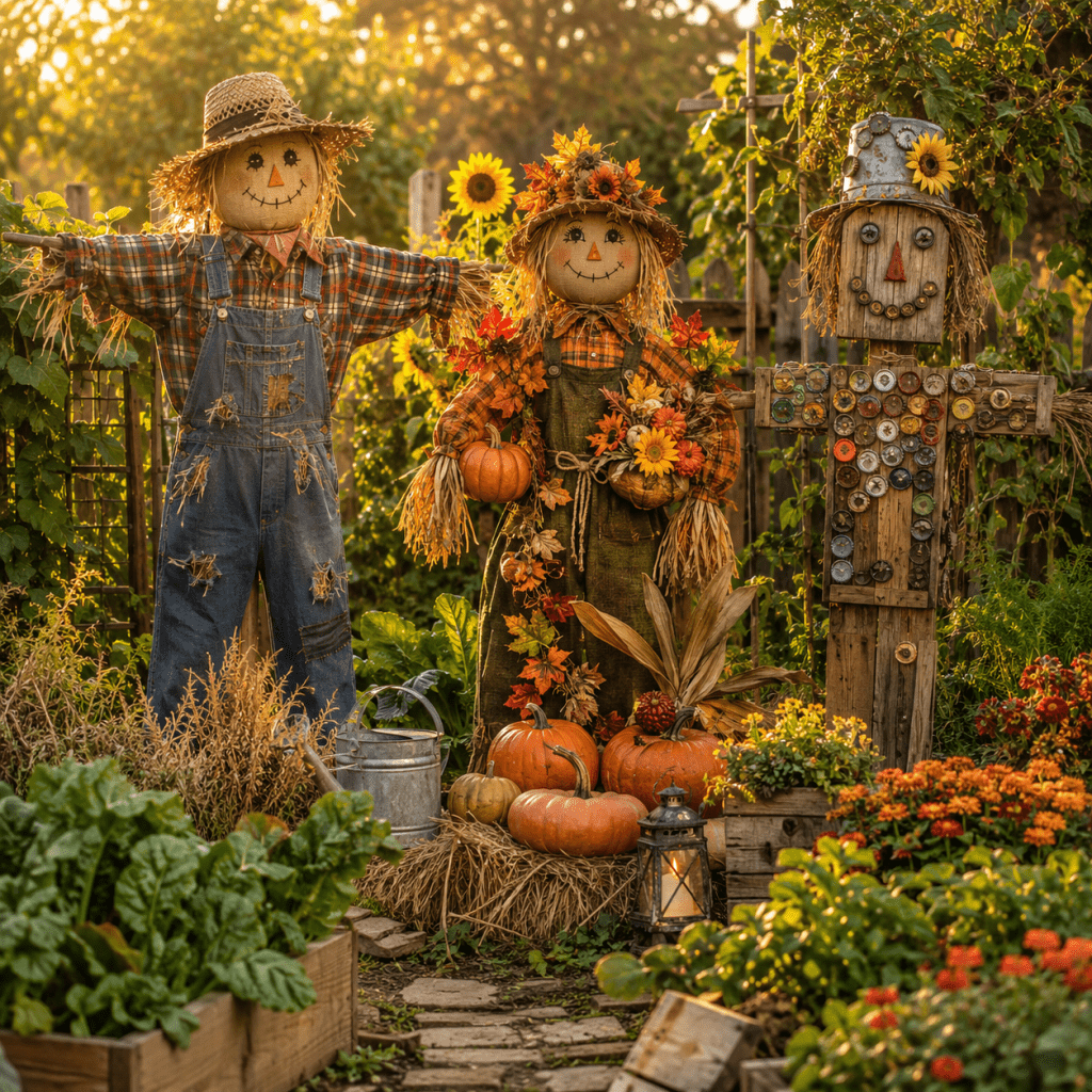 Best 3 DIY Scarecrow for Garden Ideas That Make Your Yard Look Amazing