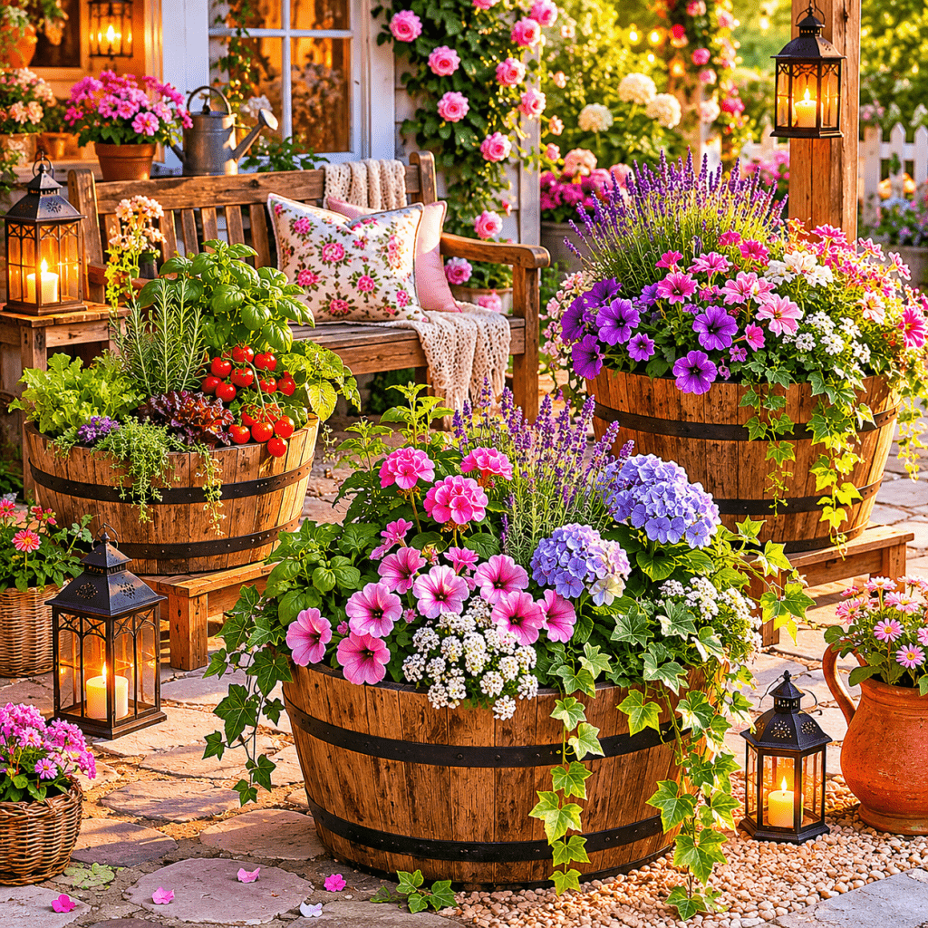Best 3 Half Barrel Planter Ideas That Make Any Garden Look Expensive