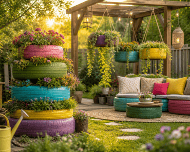 Best 3 Tire Garden Ideas That Instantly Transform Your Backyard Into a Stunning Eco Paradise
