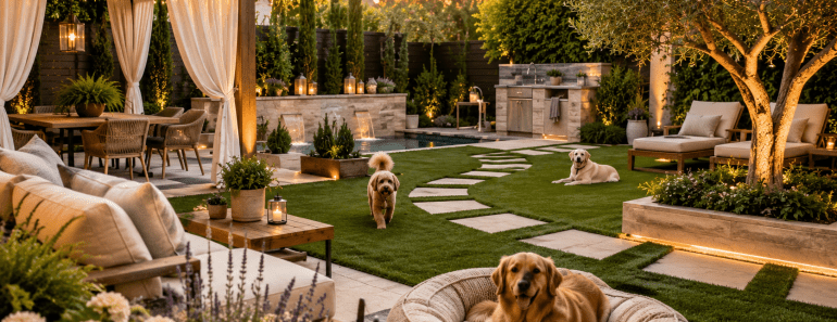 Best Pet Friendly Backyards That Will Make Your Outdoor Space Feel Like Paradise