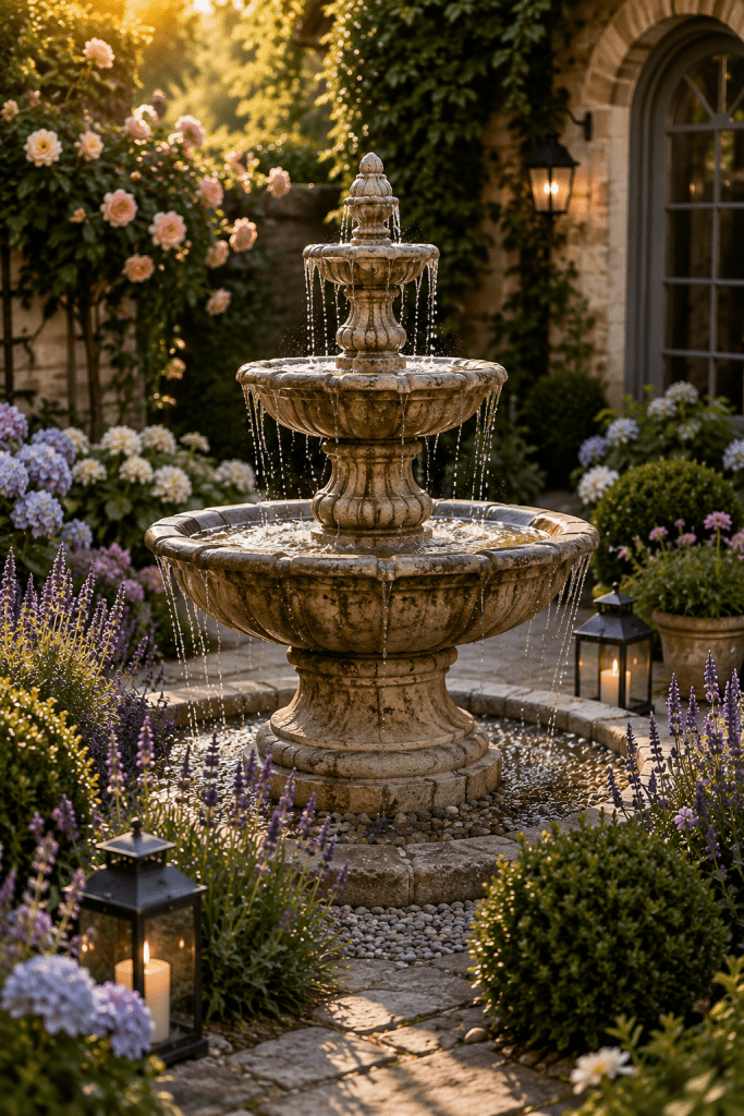Best Small Fountain Idea Number One Tiered Stone Elegance