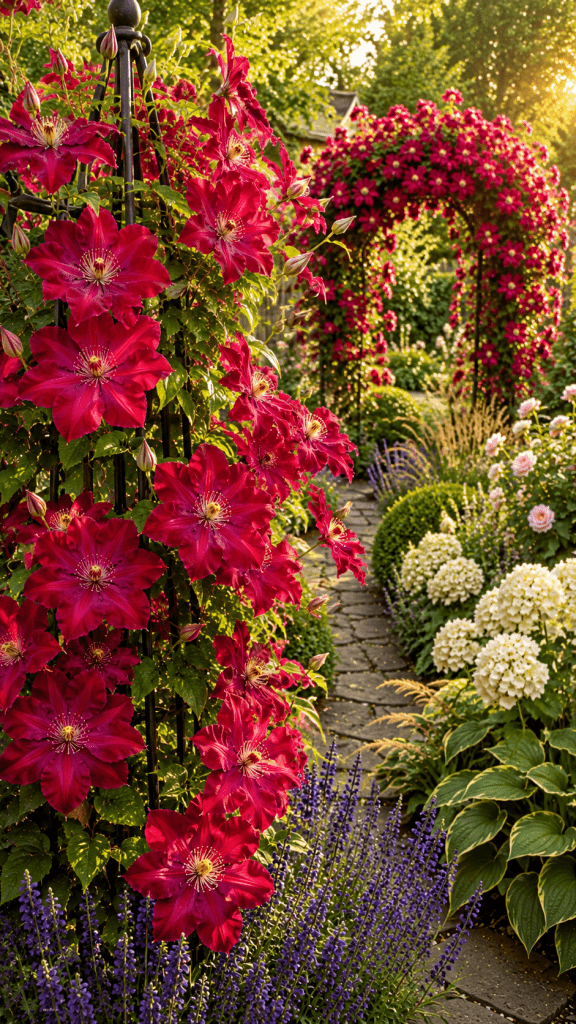 5. Clematis Ville de Lyon