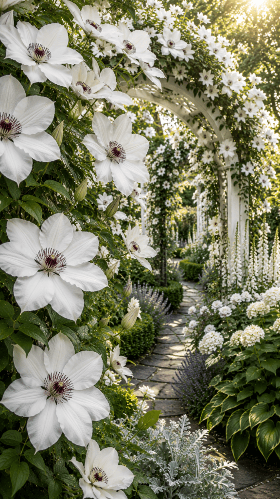 6. Clematis Henryi