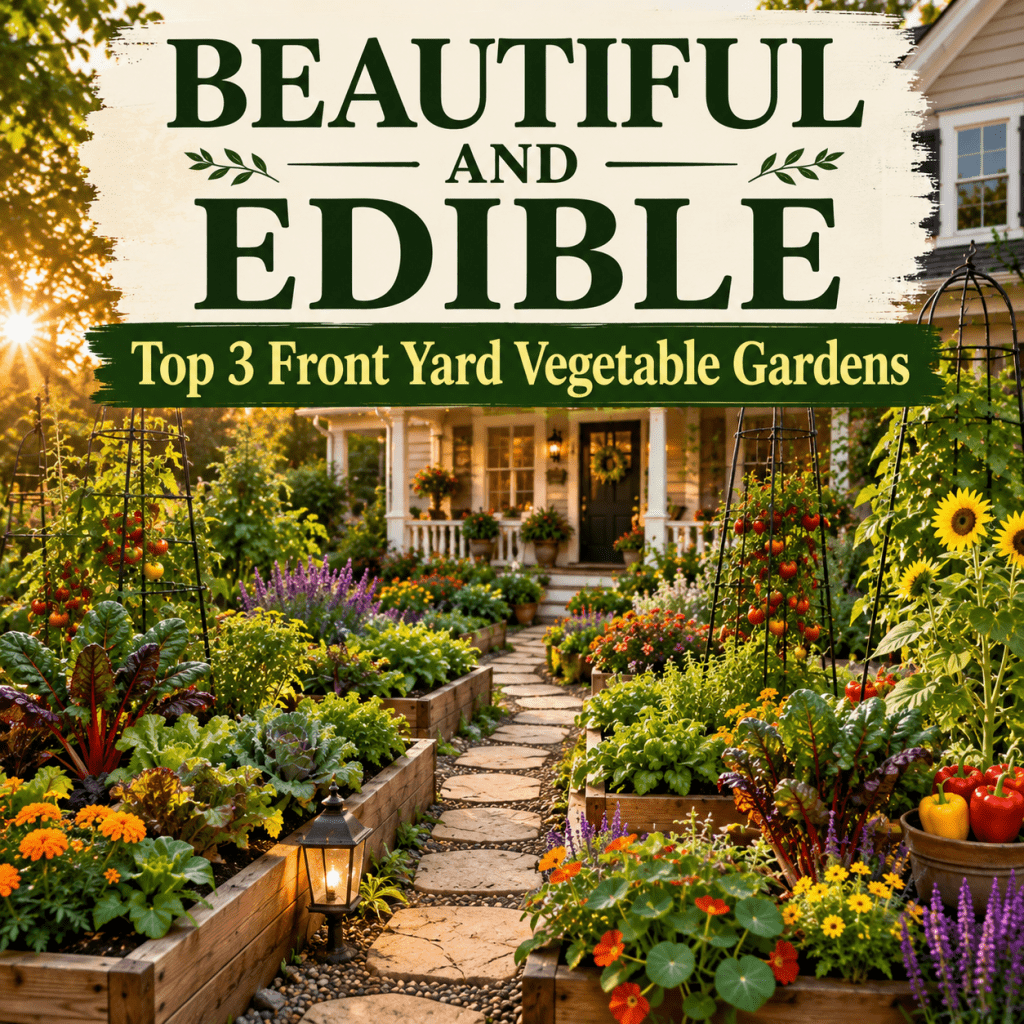 Best 3 Front Yard Vegetable Gardens That Will Make Your Neighbors Stop and Stare
