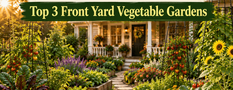 Best 3 Front Yard Vegetable Gardens That Will Make Your Neighbors Stop and Stare