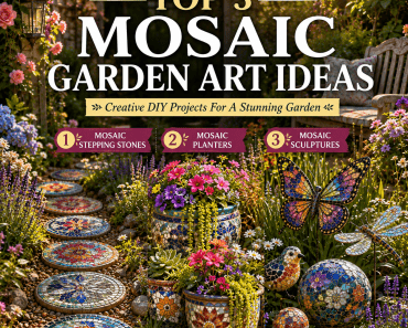 Best 3 Mosaic Garden Art Ideas That Will Transform Your Outdoor Space Into a Stunning Masterpiece