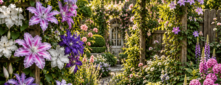 Best 7 Clematis Varieties and Care Secrets That Transform Any Garden Into a Blooming Paradise