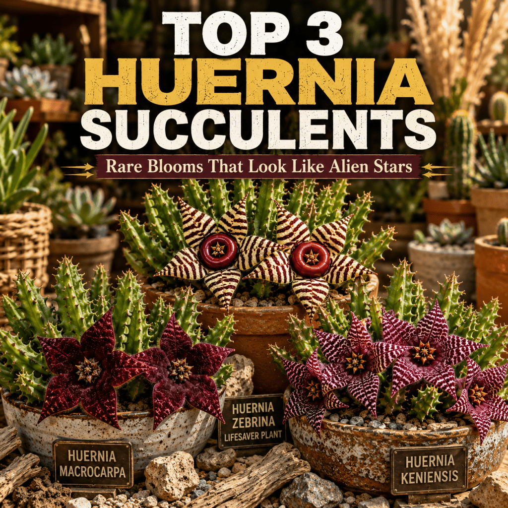 Best Huernia Succulents That Will Completely Transform Your Plant Collection