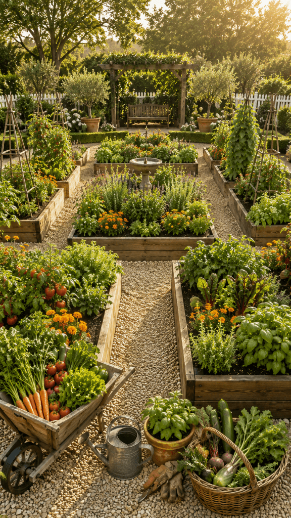 🥇 Best 1 Structured Raised Bed Grow a Garden Layout