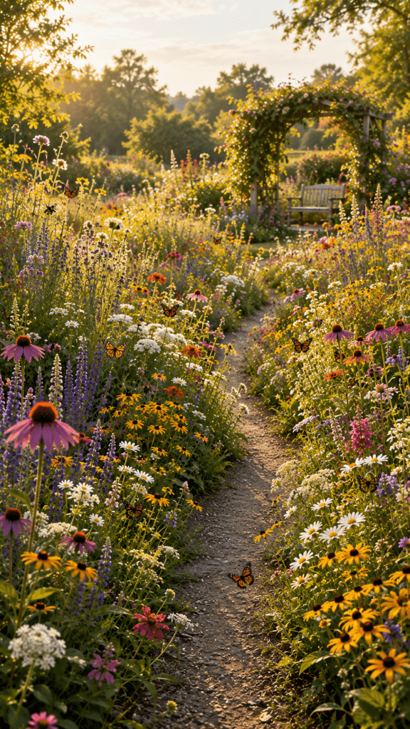 🥈 Best 2 Beautiful Gardens Flowers Nature Inspired By Wildflower Meadows