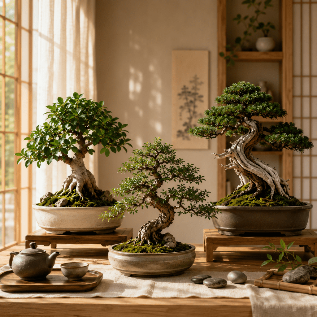 Best 3 Bonsai Trees That Instantly Make Any Space Feel Like a Luxury Zen Retreat