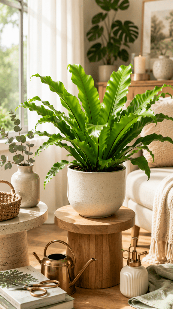 🥈 Best 2 Bird's Nest Fern