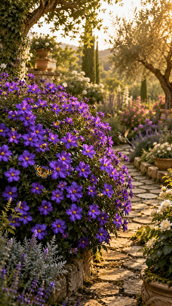🥈 Best 2 Blue Potato Bush The Most Colorful Nightshade Flower