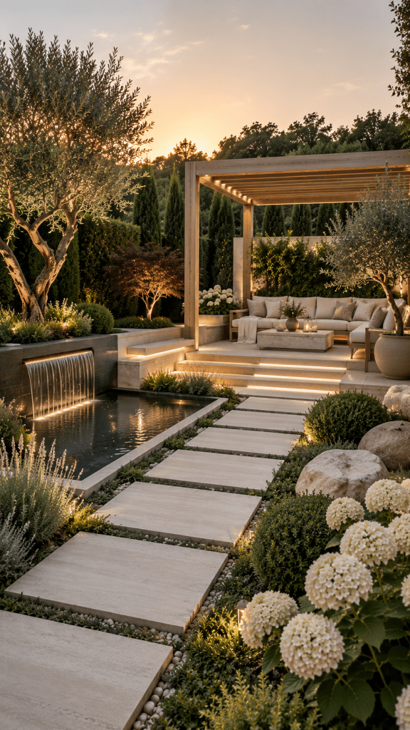 🥈 Best 2 Modern Minimalist Backyard Garden Designs