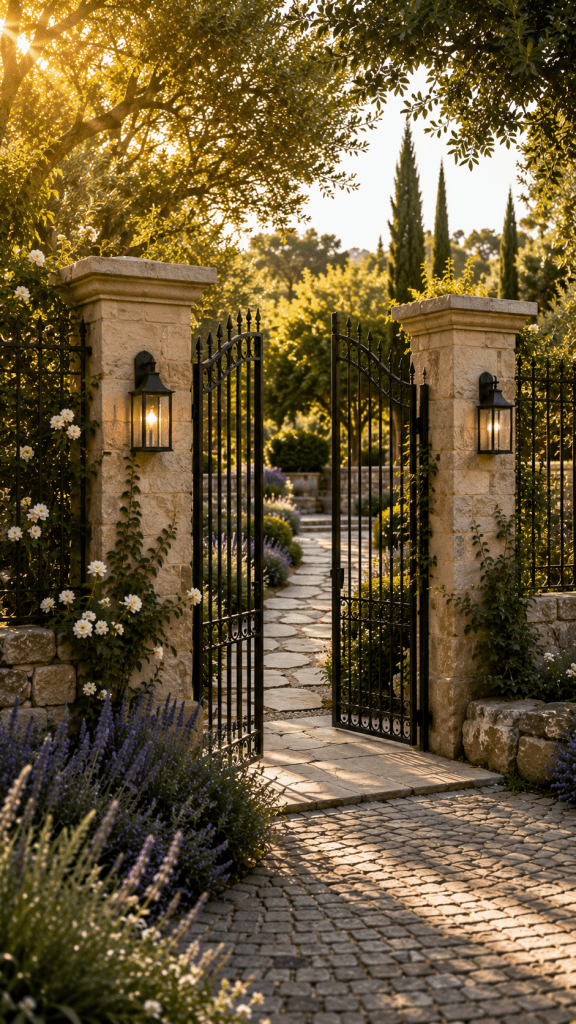 🥉 Best 3 Natural Stone and Metal Garden Gates and Fencing