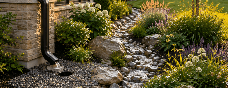 Best 3 Gutter Downspout Drainage Ideas That Can Transform Your Yard