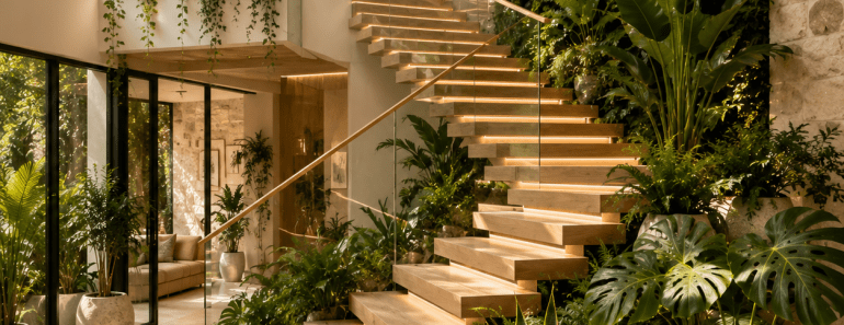 Best 3 Indoor Staircase Gardens That Transform Ordinary Stairs Into Stunning Living Masterpieces