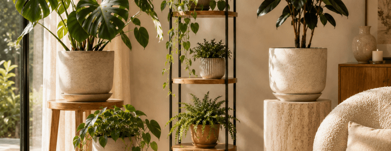 Best 3 Plant Stand Ideas That Instantly Make Your Indoor Plants Look More Expensive