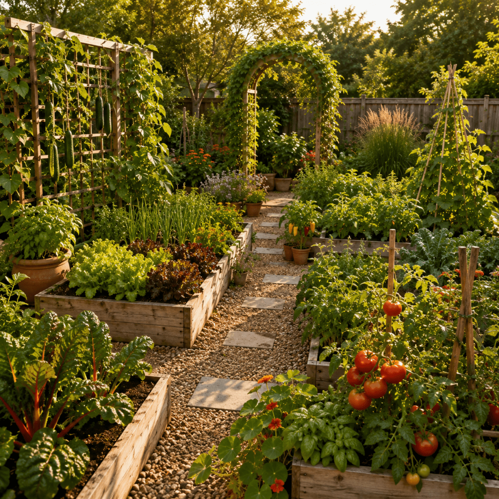 Best 3 Vegetable Garden Layouts That Make Any Backyard More Productive and Beautiful