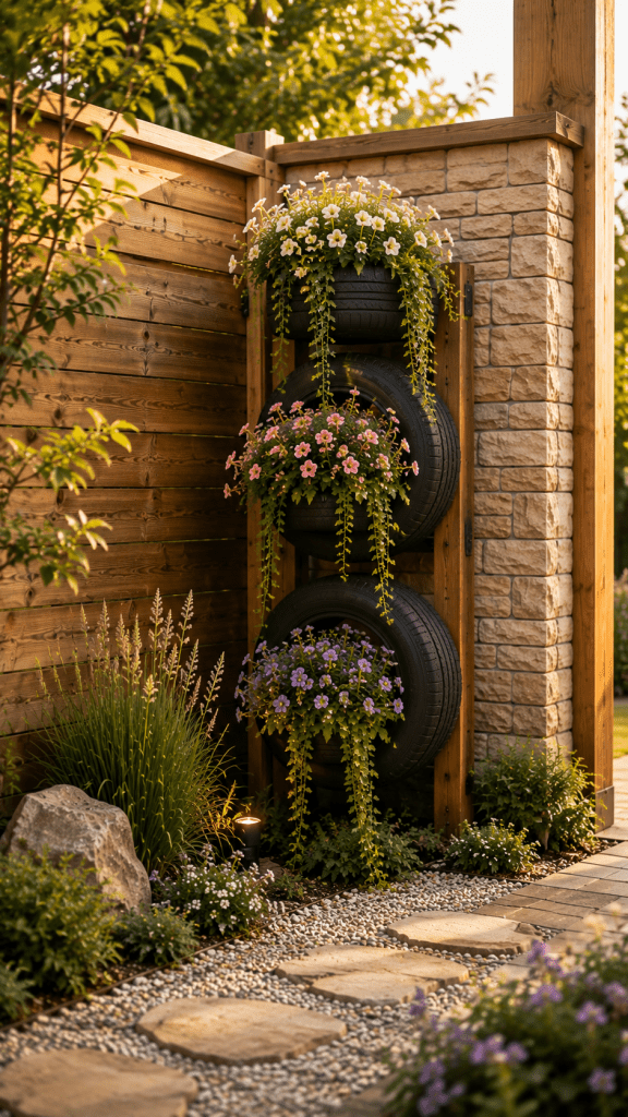 🥉 Platz 3 Compact Corner Tire Garden Tower