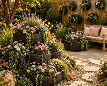 The 3 Best Backyard Tire Garden Ideas That Give Old Tires a Beautiful New Life