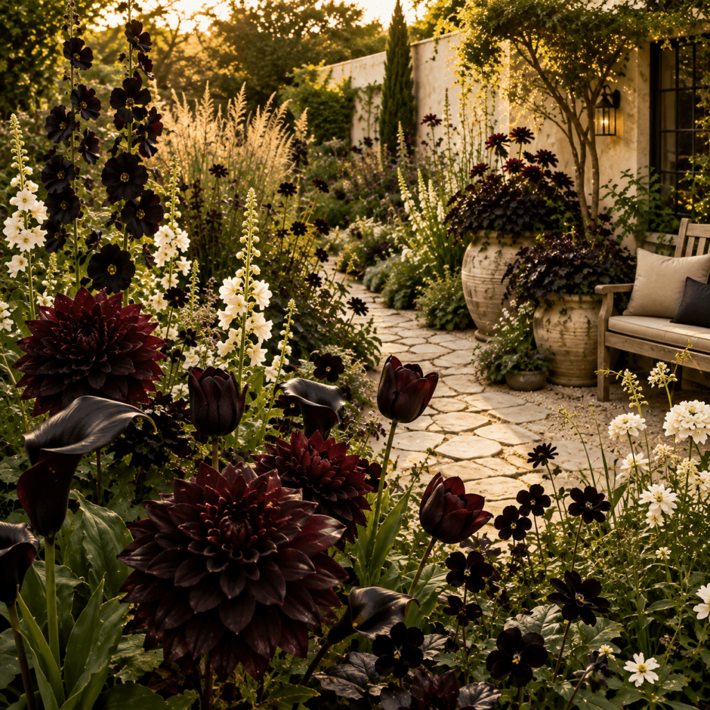 The 3 Best Black Flower Garden Ideas That Make Dark Blooms Look Surprisingly Beautiful
