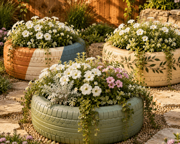 The 3 Best Painted Tire Planter Ideas for a Colorful Garden Makeover