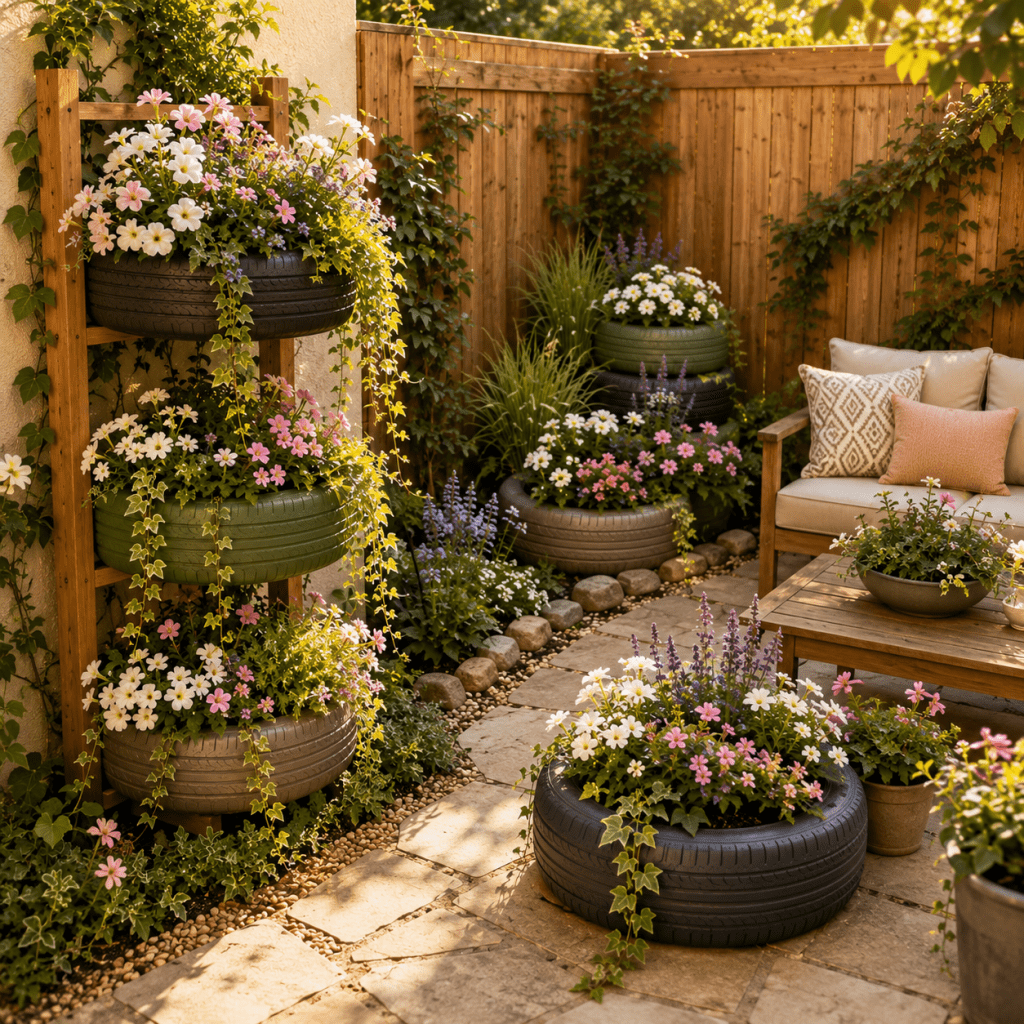 The 3 Best Small Tire Garden Ideas for Tiny Outdoor Spaces