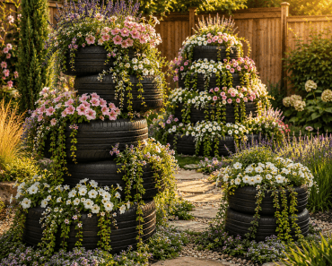 The 3 Best Stacked Tire Planter Ideas for an Eye Catching Garden Display The 3 Best Stacked Tire Planter Ideas for an Eye Catching Garden Display