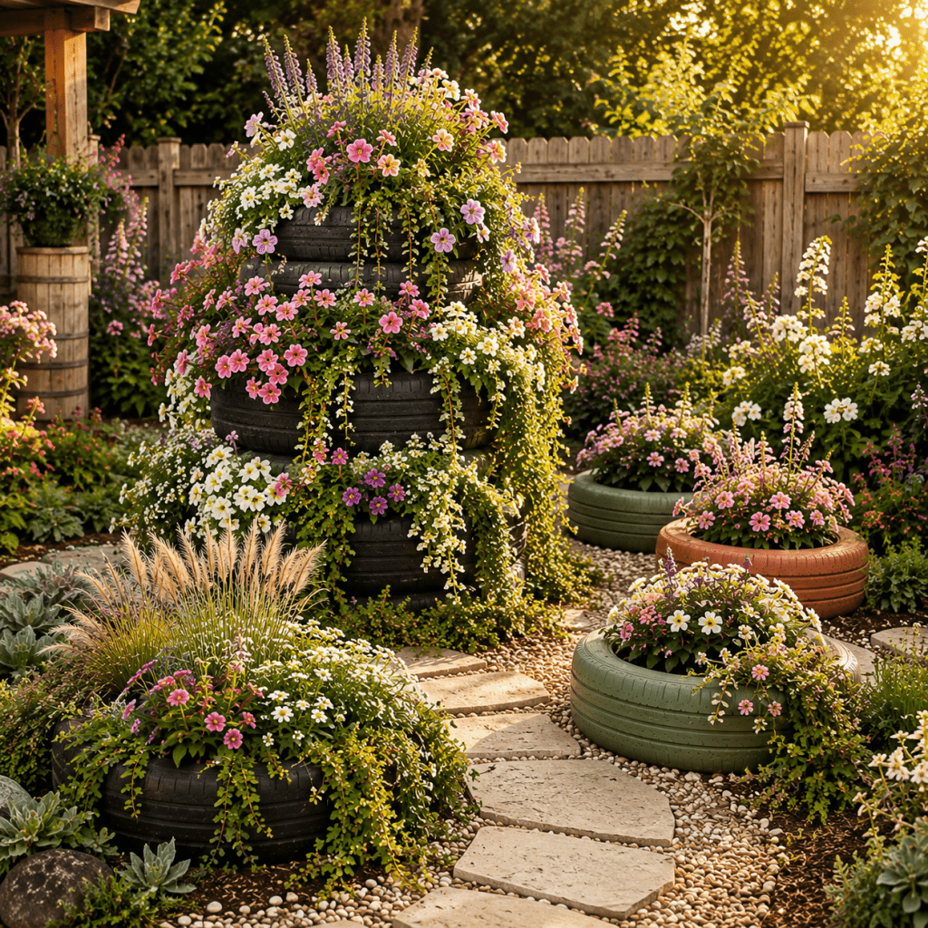 The 3 Best Tire Flower Garden Ideas for a Stunning Backyard Display