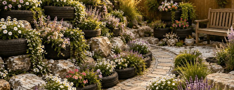 The 3 Best Tire Garden Landscaping Ideas for a Creative Yard Transformation